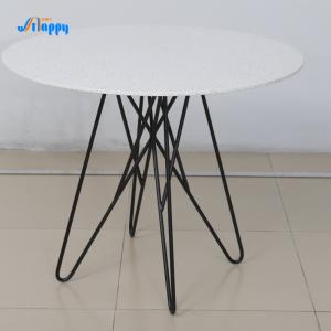 Quality Diameter 900mm Customized Ceramic Round Table with Indoor Type DT-1024 wholesale