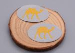 Toothbrush Effect Silicone Heat Transfer Labels Custom For Clothing