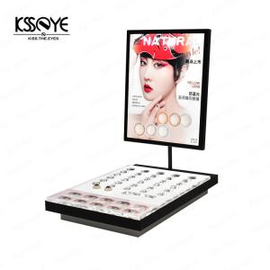 Quality Personalised Counter Top Contact Lens Accessories Holder Display Case wholesale
