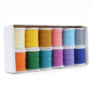 Quality Crochet Bracelet Thread 0.8mm Strong and Durable Spun Wax Thread for Hand-stitched Knitting wholesale