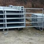 Portable Steel Cattle Yard Panels For Prefab Houses And Cow Sheep Horse
