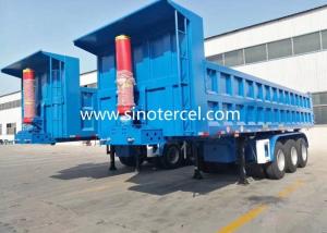 Quality Heavy Duty Hydraulic Tipper Semi Trailer Safe Transportation wholesale