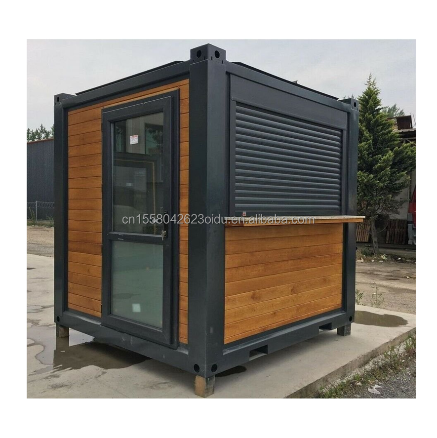 Mobile Prefab Modular Storage Room Shipping Container Office Container Houses with Aluminum Alloy Windows 20ft or 40ft