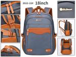 ODM Nylon Mens Leather Business Backpack Unisex Laptop Casual Backpack