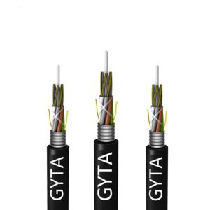 Quality Indoor/Outdoor 2-144 Fibers External Fiber Optic Cable GYTA Stranded Loose Tube wholesale