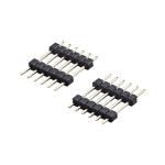 Straight Round Pin Header Connector 1.778mm Pitch
