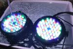 Dj Equipment Par Cans Stage Lights , 54x3w Led Par Can Lights For Weddings