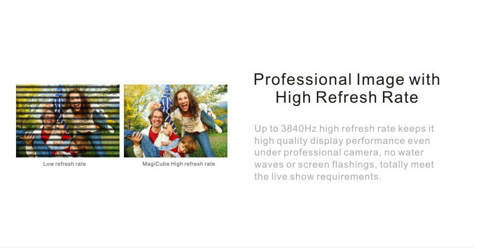 Small Pixel Led Display Panel 1.25mm High Refresh Rate 3840hz For High End Hotel