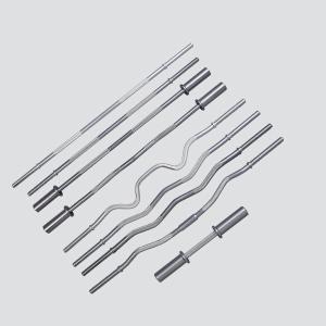Quality Cold Galvanizing Steel Free Weight Exercise Equipment Olympic Barbell Bar wholesale
