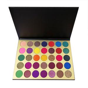 Quality Vegan High Pigment Private Label Cruelty Free Eyeshadow Palette wholesale