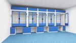 1200m3/H Chemical Steel Bench Top Fume Hood For Cleanroom