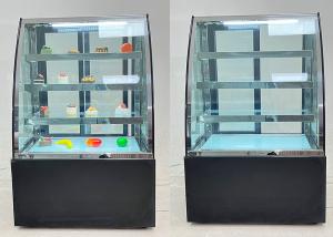 Quality R290 Black Automatic Defrost Patisserie Bakery Showcase Width 1200mm wholesale