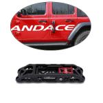 330*86*55mm Off-Road Vehicle Accessories Door Hinged Foot Pedal Peg Jeep