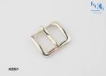 Light Gold Shoe Repair Buckles , Metal Replacement Shoe Strap Buckle