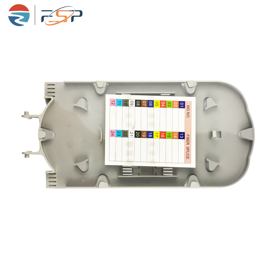 24 Core Fiber Optic Splice Distribution Closure Tray for FTTX Networks in ODN Network