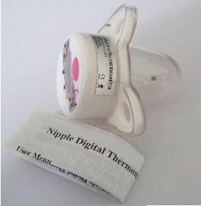 Quality Anti-bacterial Nipple Tip Baby Pacifier Thermometer wholesale