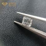 White Polish Certified Lab Grown Diamonds DEF Square Fancy Cut