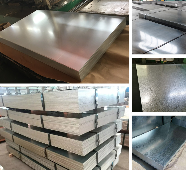SPCC SPCD Hot Dip Galvanized Steel Plate BA 2B NO.1 SPCE