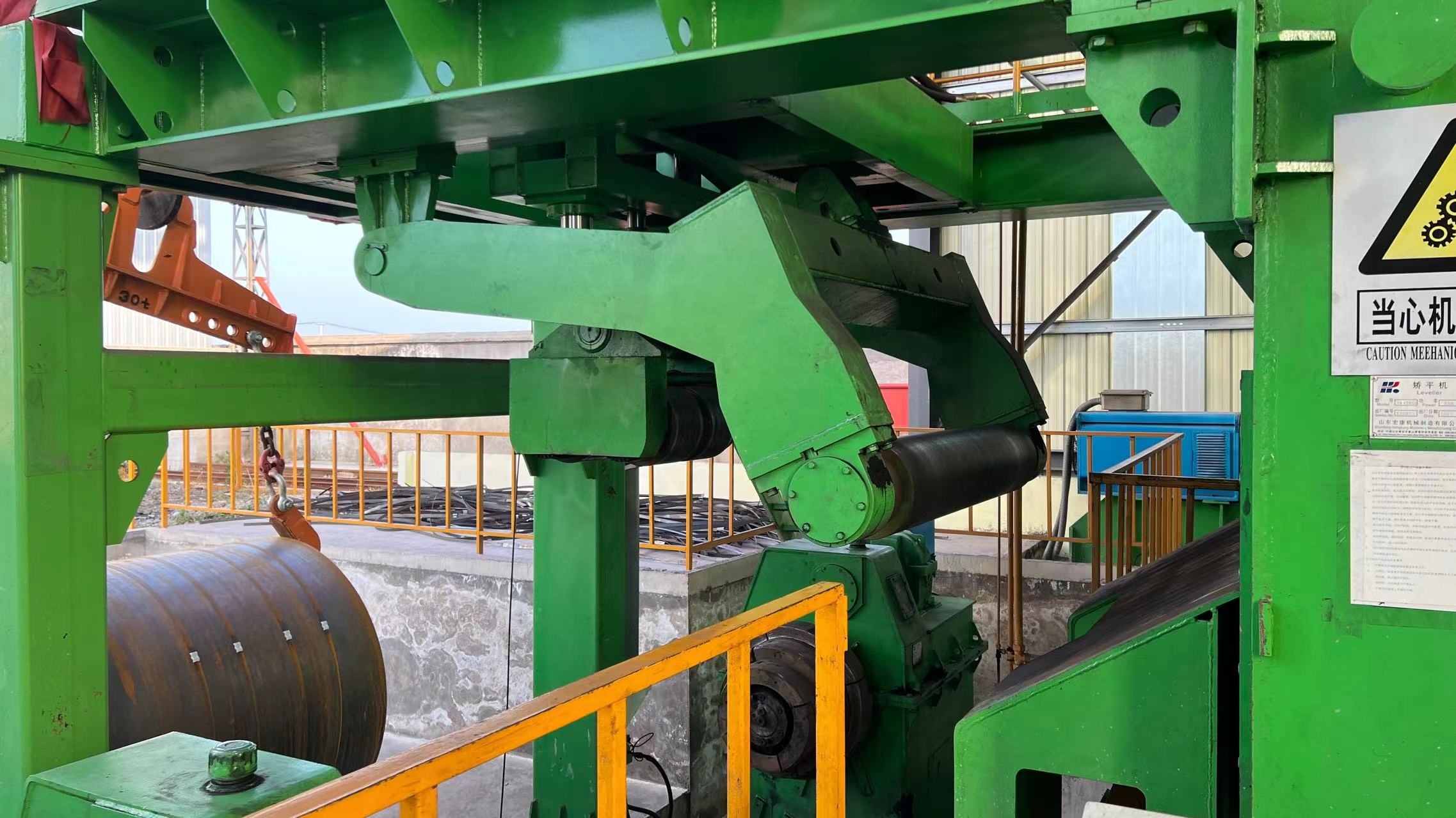 Easy to Operate Steel Coil Uncoiler and Cut to Length Line for Steel Processing