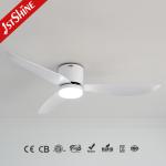 Modern 2-in-1 Ceiling Fan with Optional LED Light DC Motor ABS Blades