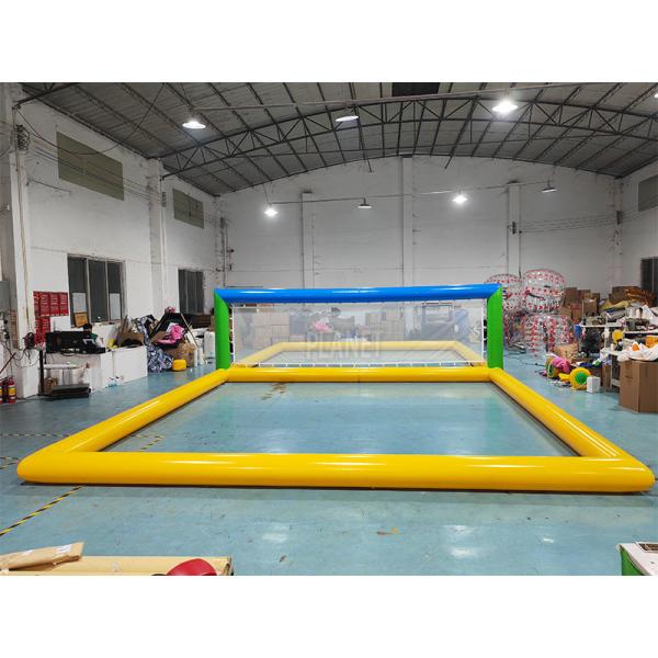 Outdoor Airtight Inflatable Volleyball Field Inflatable Volleyball Court Water