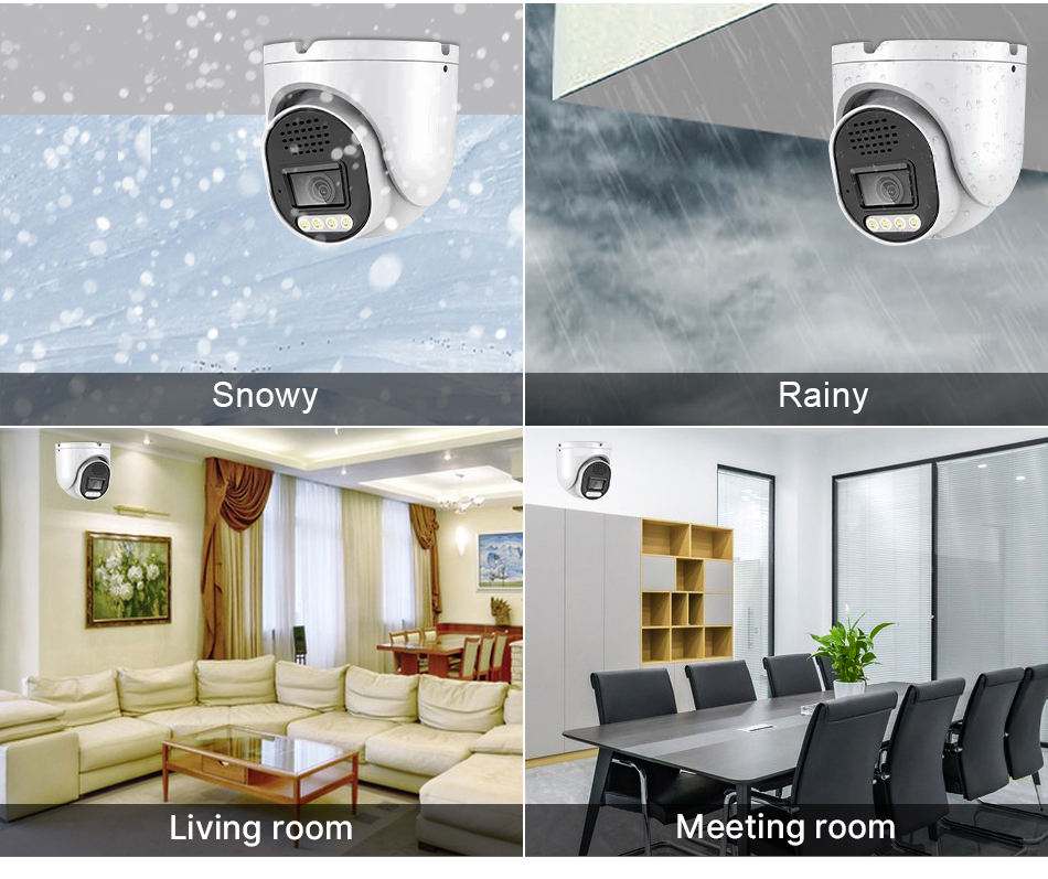 16 Channels Indoor Face Detection IP66 H.265 4K 8MP Wired POE IP Network Security Home CCTV Camera System