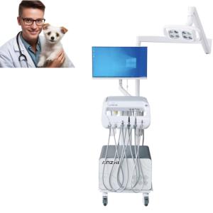 Quality Animal Tooth Treatment Cart Mobile Veterinary Dental Unit For Pet Hospital Clinic Hot Sell Pet Dental System wholesale