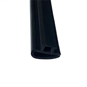 Quality Windproof Wooden Door Brown EPDM Foam Sealing Gasket Rubber Strip Extruded Production wholesale
