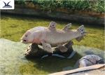 Aquarium Water Park Facility Life Size Fiberglass Statues Marine Animals Statues