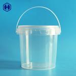 Custom Labels Plastic Round Food Containers Anti Fake Fully Recyclable