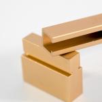Luxury Kitchen Furniture Hidden Pull Handles 160mm Aluminium Drawer Handles
