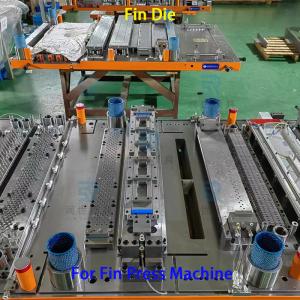 Quality High Speed Fin Die And Fin Press Line For Pressing Aluminum Foil wholesale