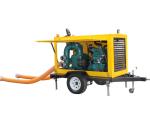Energy Saving Double Suction Diesel Type Mobile Pump Truck