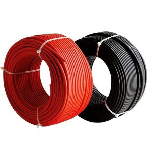 Quality DC PV Solar Cable 6mm2 1000V Tin Copper Electrical Multi Core wholesale
