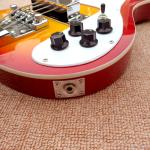 Top quality Rick 4003 model Ricken 4 strings Electric Bass guitar in Cherry