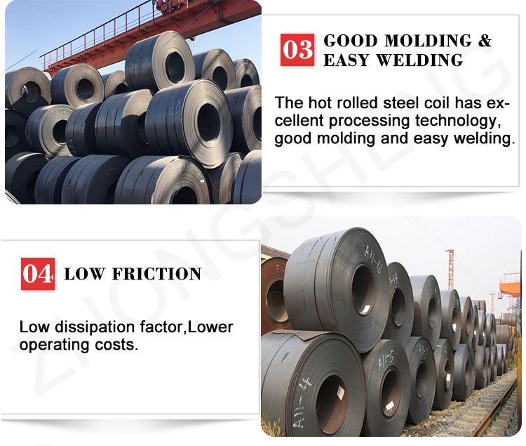 Hot Rolled Technique Q195 Q235 Q345 S235jr ASTM A36 A53 2mm 4mm 6mm 10mm Black Iron Metal Roll Mild Ms Carbon Steel Coil