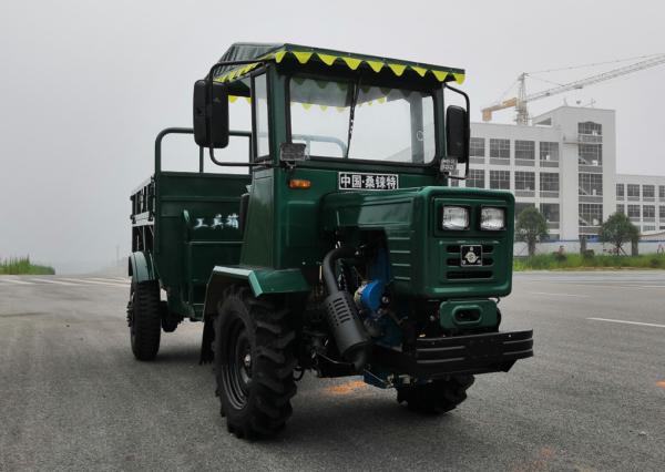 Cheap Light Farm Service Truck Small Articulated Dump Truck Work In Mountainous equal wheel tractor with dump bed for sale