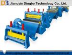 Capacity 100KW Semiautomatic Steel Slitting Line Machine with Hydraulic Tension