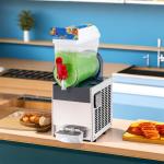 Three Tanks Electric Granita Slush Machine Professional Ice Cream Machine Easy