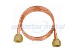 Refrigeration Capillary Tube Fittings Straight Tap Connector Copper Tube