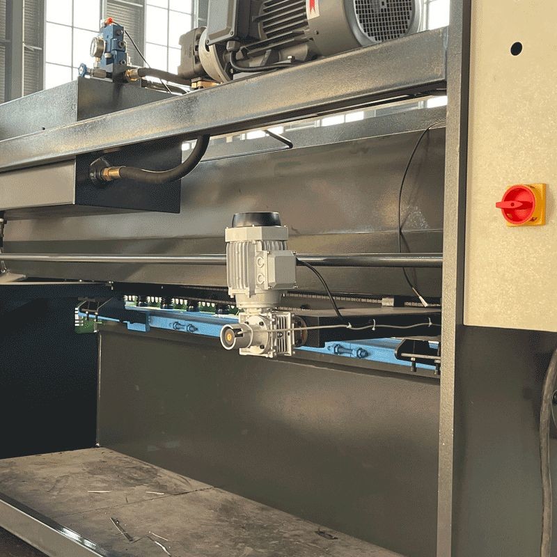 CNC Hydraulic Swing Shearing Machine With E21S Controller Sale QC12K-6*3200