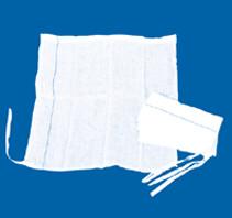 Quality White Medical Gauze Unwashed White Lap Sponges 6bundles / Carton wholesale