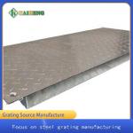 Hot Dip Galvanized Ditch Steel Grating Cover Plate Metal Drain Grates