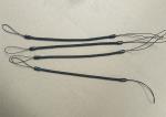 Slim 1.2mmCoil Line 135MM Unworking Length Flex Mini Solid Black Spiral Cords