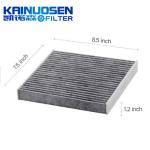 CF10285 87139-07010 Car Cabin Filter PP PU Toyota Cabin Air Filter