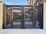 European Design 10FT Tubular Steel Gate Customized Decorative Iron Fencing