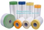 Outdoor Paper Masking Film, Rice Paper Taped Masking Film, Auto Used Pre-Taped