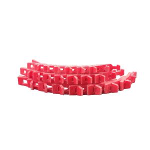 Quality Standard Red PU Power Twist Drive Link V Belt The Perfect Choice for Efficiency wholesale