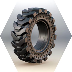 Vulcanizer for Aeril Work Platform Tyre Rubber Solid Tyre Tires Press Hot Press Machine
