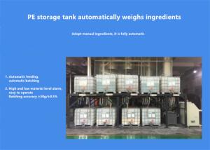 Quality PE Storage Tank Automatically Weighs Ingredients Protective Film wholesale